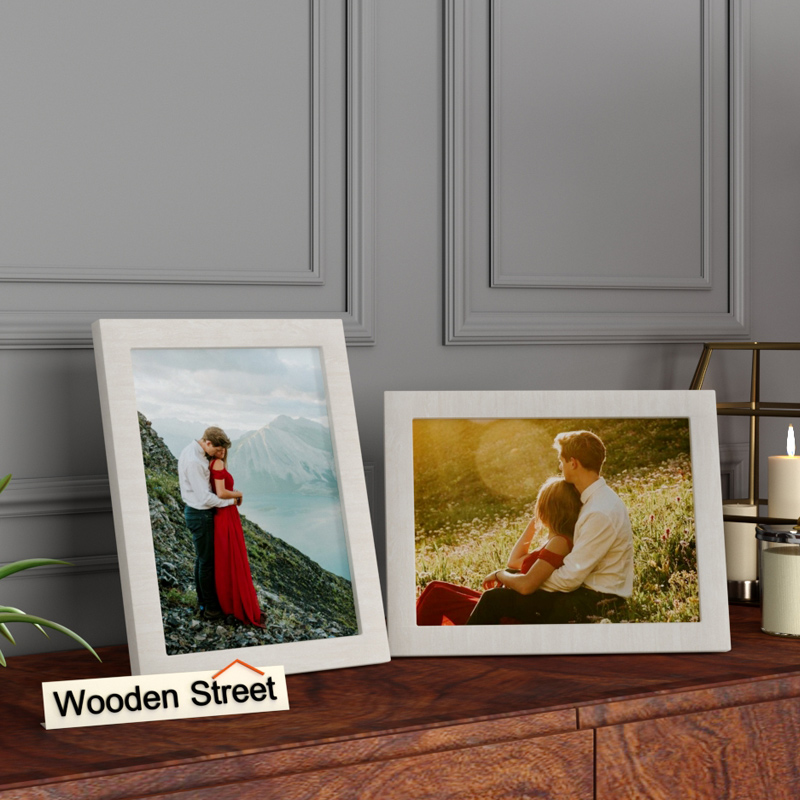 Alt Amour Photo Frame Set of Two (White)